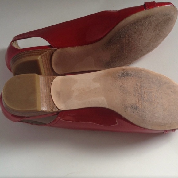 Stuart Weitzman Chitchat Peep Toe Flats - Picture 4 of 6